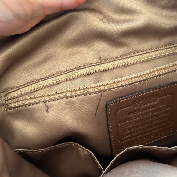 Coach leather shoulder bag - Picture 5 of 9